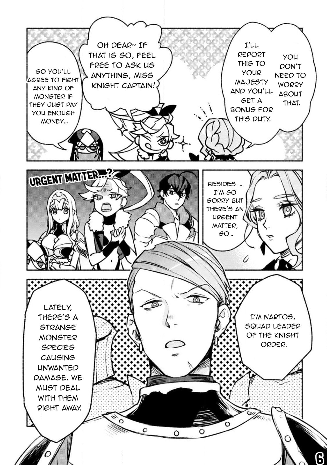 Sono Monban, Saikyou Nitsuki: Tsuihou Sareta Bougyo Ryoku 9999 no Senshi, Outo no Monban Toshite Musou Suru – Chapter 22 page 6