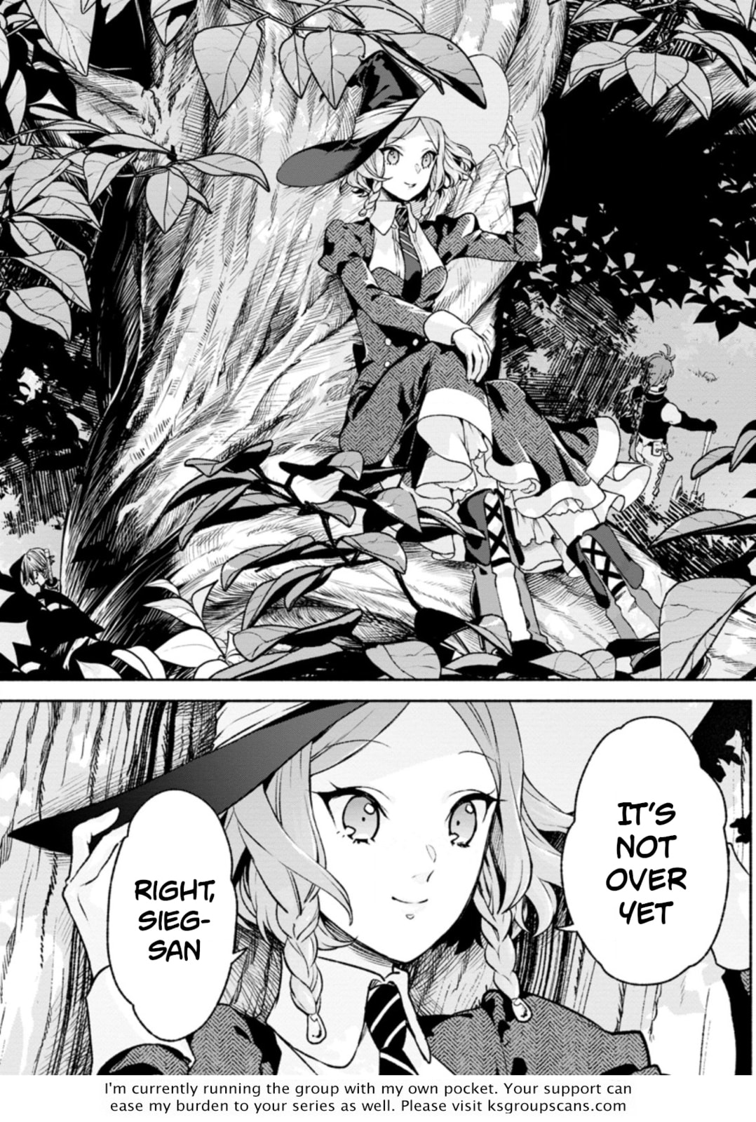 Sono Monban, Saikyou Nitsuki: Tsuihou Sareta Bougyo Ryoku 9999 no Senshi, Outo no Monban Toshite Musou Suru – Chapter 17 page 31