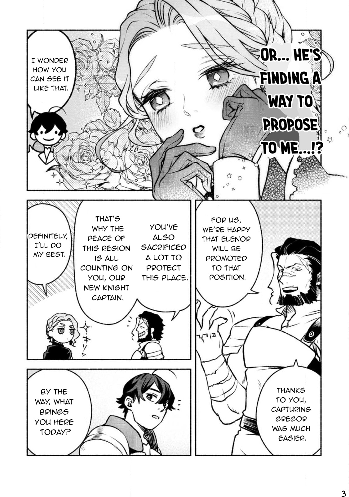 Sono Monban, Saikyou Nitsuki: Tsuihou Sareta Bougyo Ryoku 9999 no Senshi, Outo no Monban Toshite Musou Suru – Chapter 22 page 3