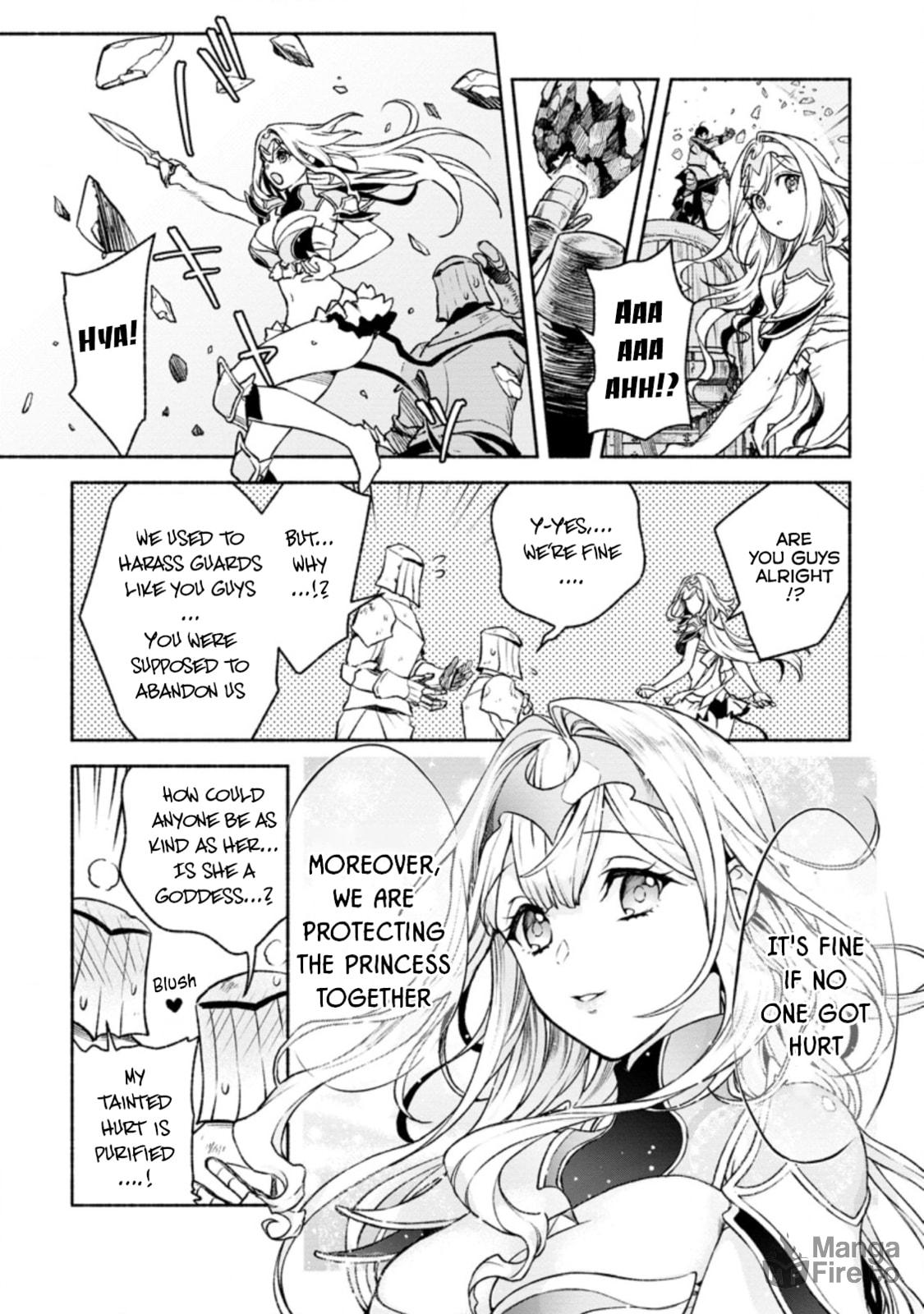 Sono Monban, Saikyou Nitsuki: Tsuihou Sareta Bougyo Ryoku 9999 no Senshi, Outo no Monban Toshite Musou Suru – Chapter 15 page 14
