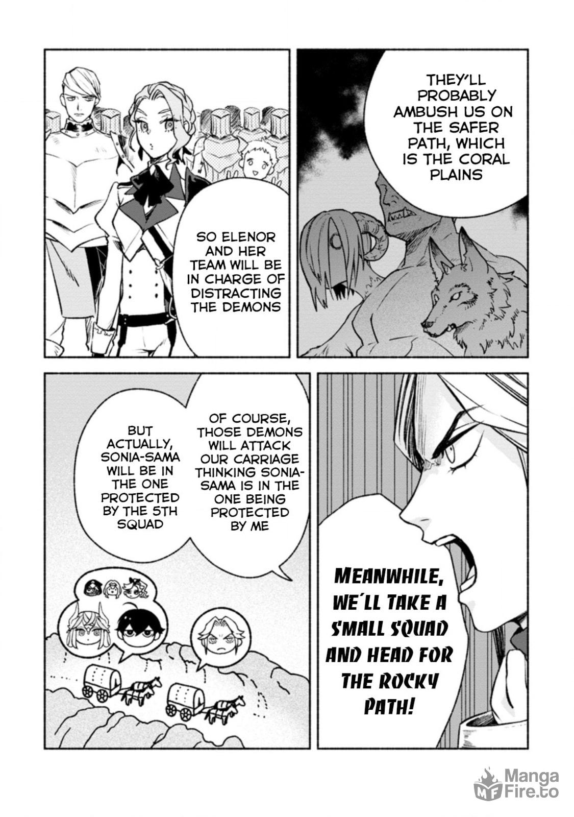 Sono Monban, Saikyou Nitsuki: Tsuihou Sareta Bougyo Ryoku 9999 no Senshi, Outo no Monban Toshite Musou Suru – Chapter 15 page 2