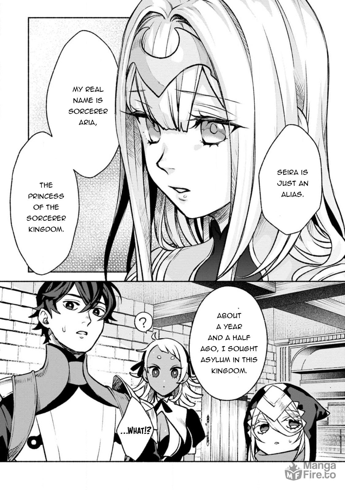 Sono Monban, Saikyou Nitsuki: Tsuihou Sareta Bougyo Ryoku 9999 no Senshi, Outo no Monban Toshite Musou Suru – Chapter 27 page 4