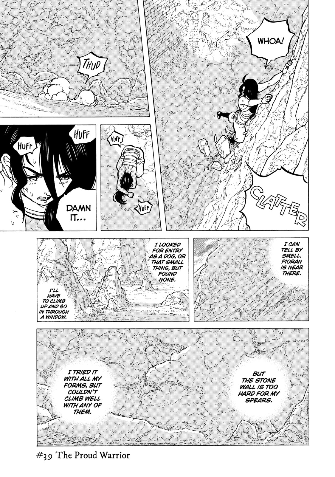 The Proud Warrior page 0