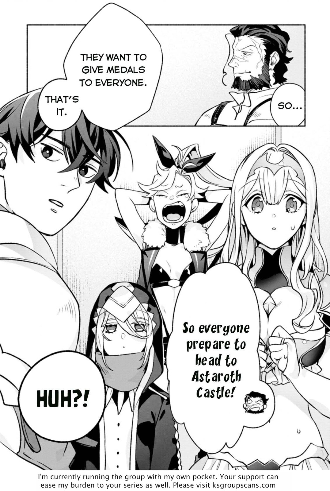 Sono Monban, Saikyou Nitsuki: Tsuihou Sareta Bougyo Ryoku 9999 no Senshi, Outo no Monban Toshite Musou Suru – Chapter 13 page 28