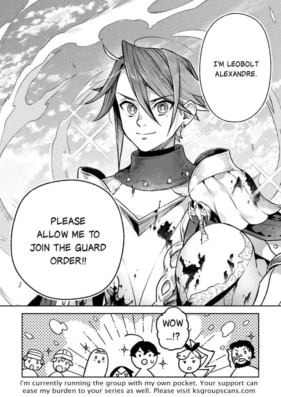 Sono Monban, Saikyou Nitsuki: Tsuihou Sareta Bougyo Ryoku 9999 no Senshi, Outo no Monban Toshite Musou Suru – Chapter 35 page 30