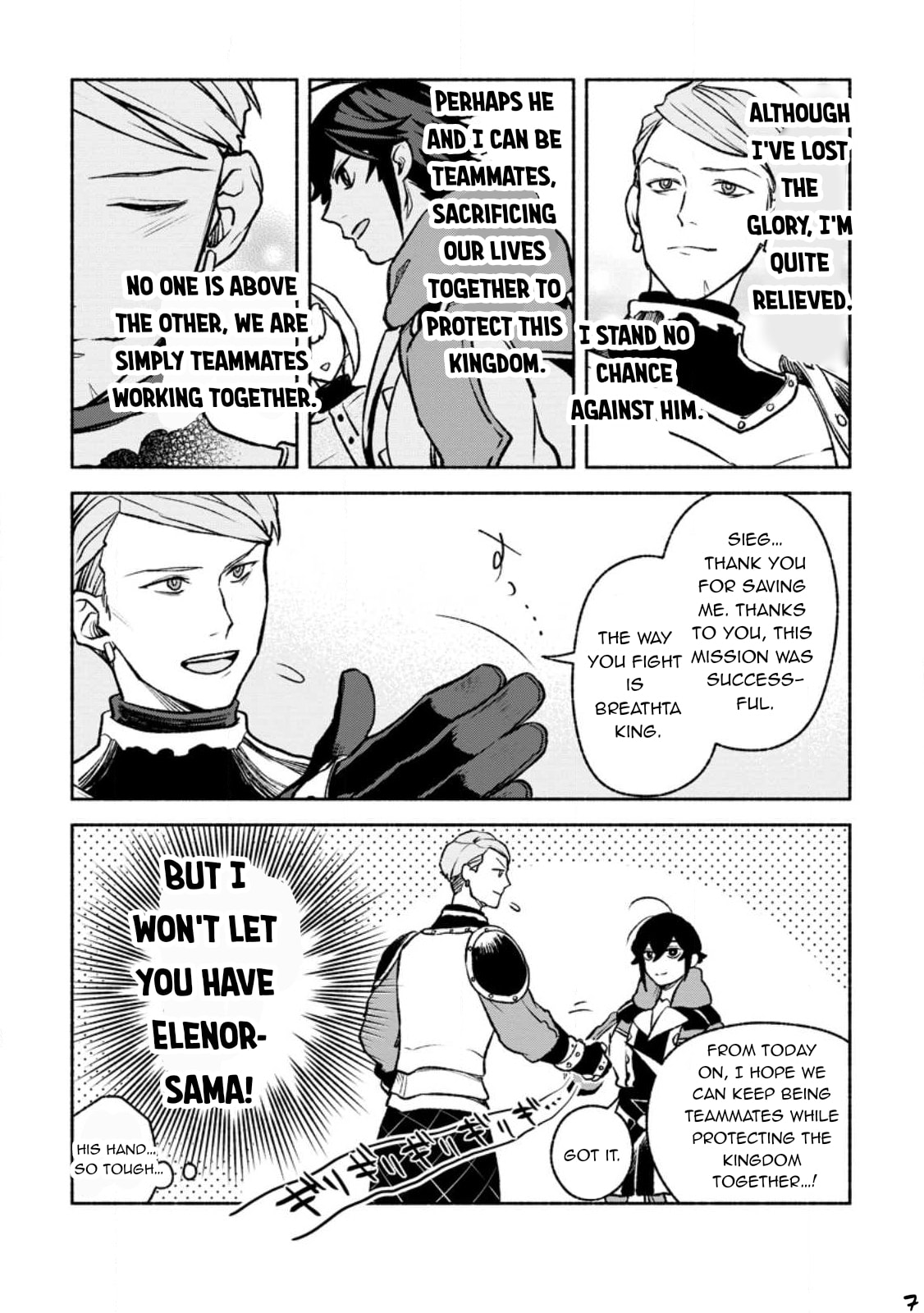 Sono Monban, Saikyou Nitsuki: Tsuihou Sareta Bougyo Ryoku 9999 no Senshi, Outo no Monban Toshite Musou Suru – Chapter 22 page 27