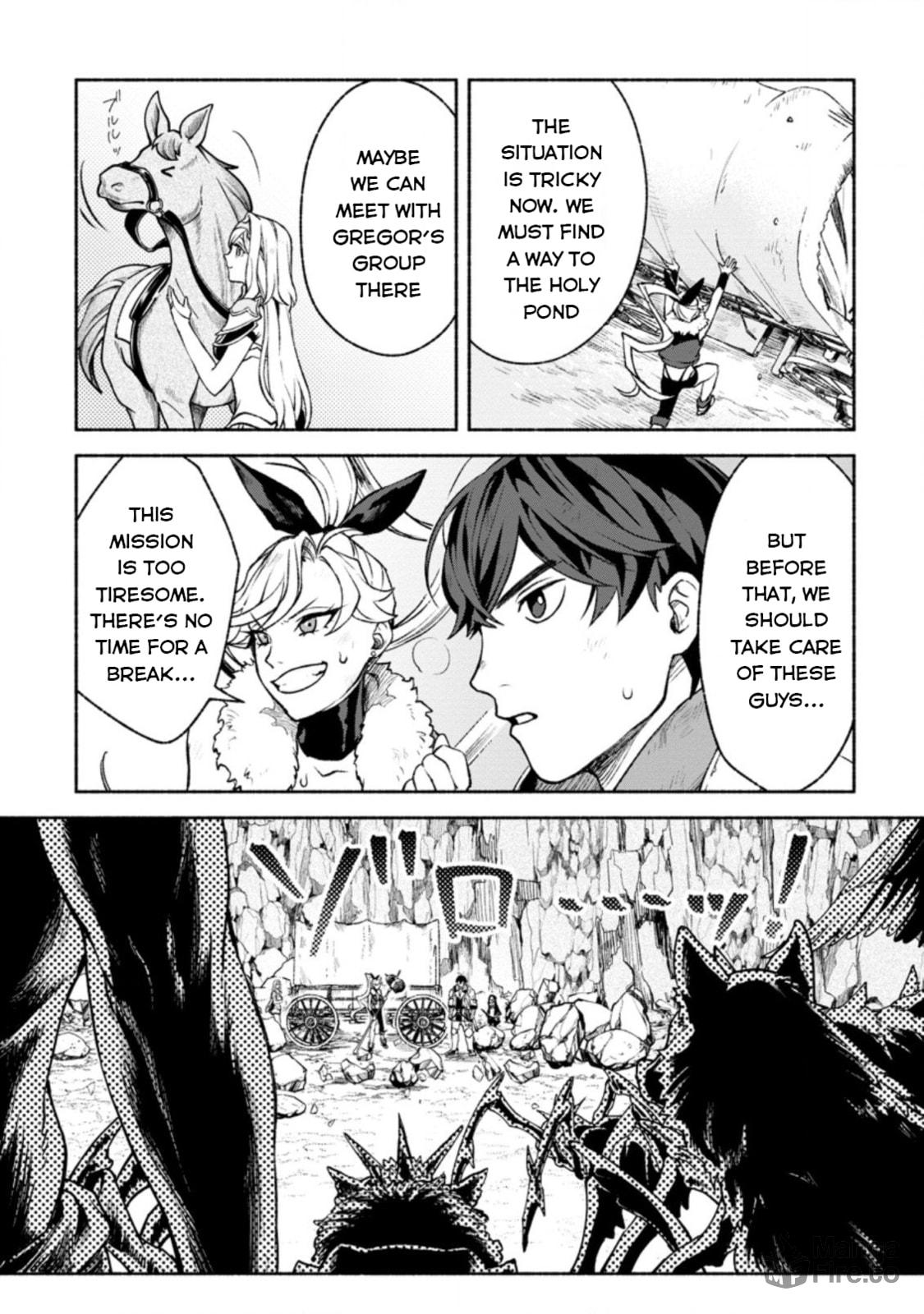 Sono Monban, Saikyou Nitsuki: Tsuihou Sareta Bougyo Ryoku 9999 no Senshi, Outo no Monban Toshite Musou Suru – Chapter 15 page 23