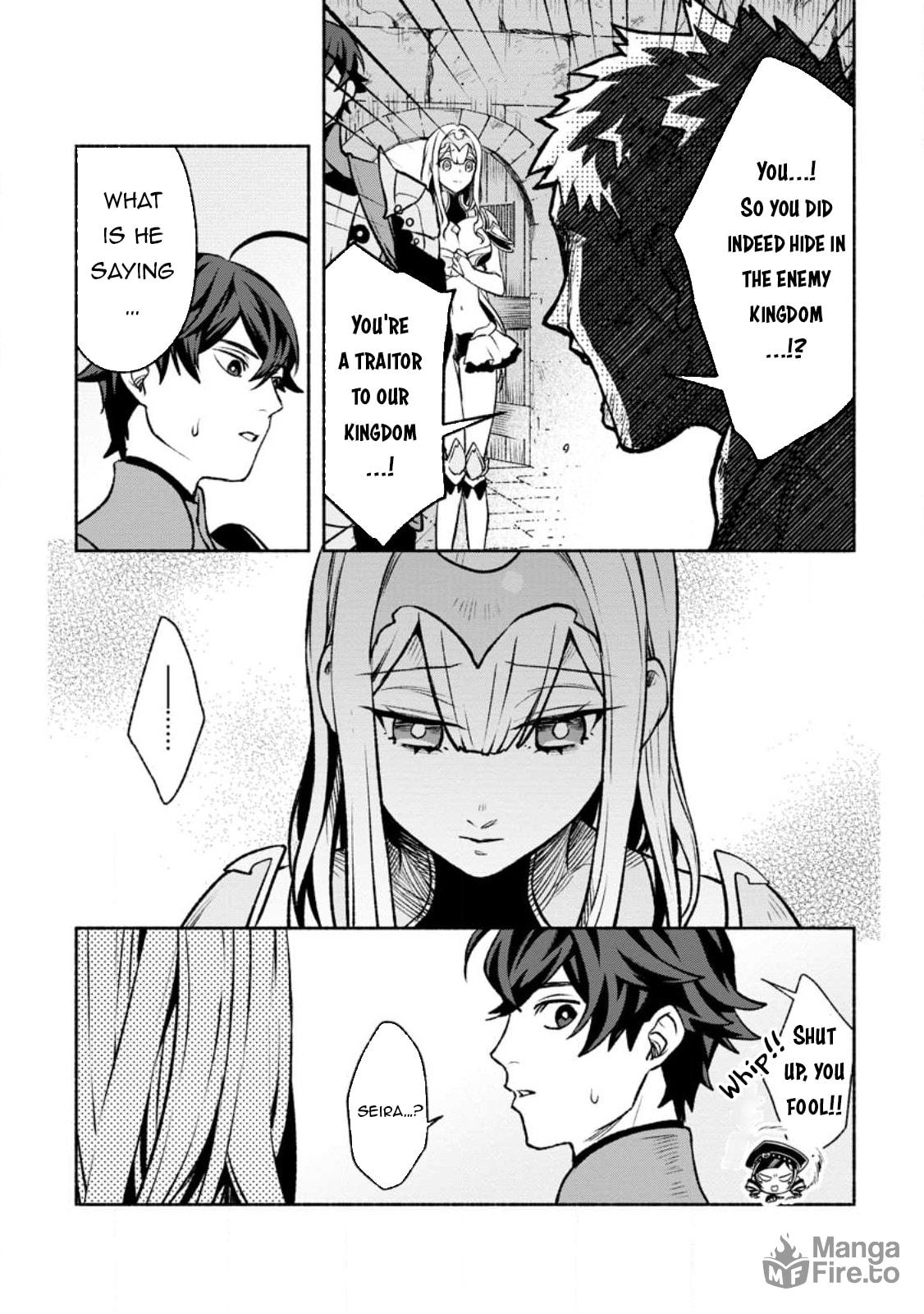 Sono Monban, Saikyou Nitsuki: Tsuihou Sareta Bougyo Ryoku 9999 no Senshi, Outo no Monban Toshite Musou Suru – Chapter 27 page 2
