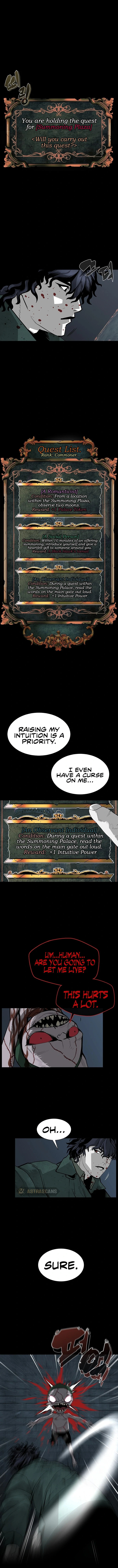 The Protagonist's Hidden Strength – Chapter 1 page 12