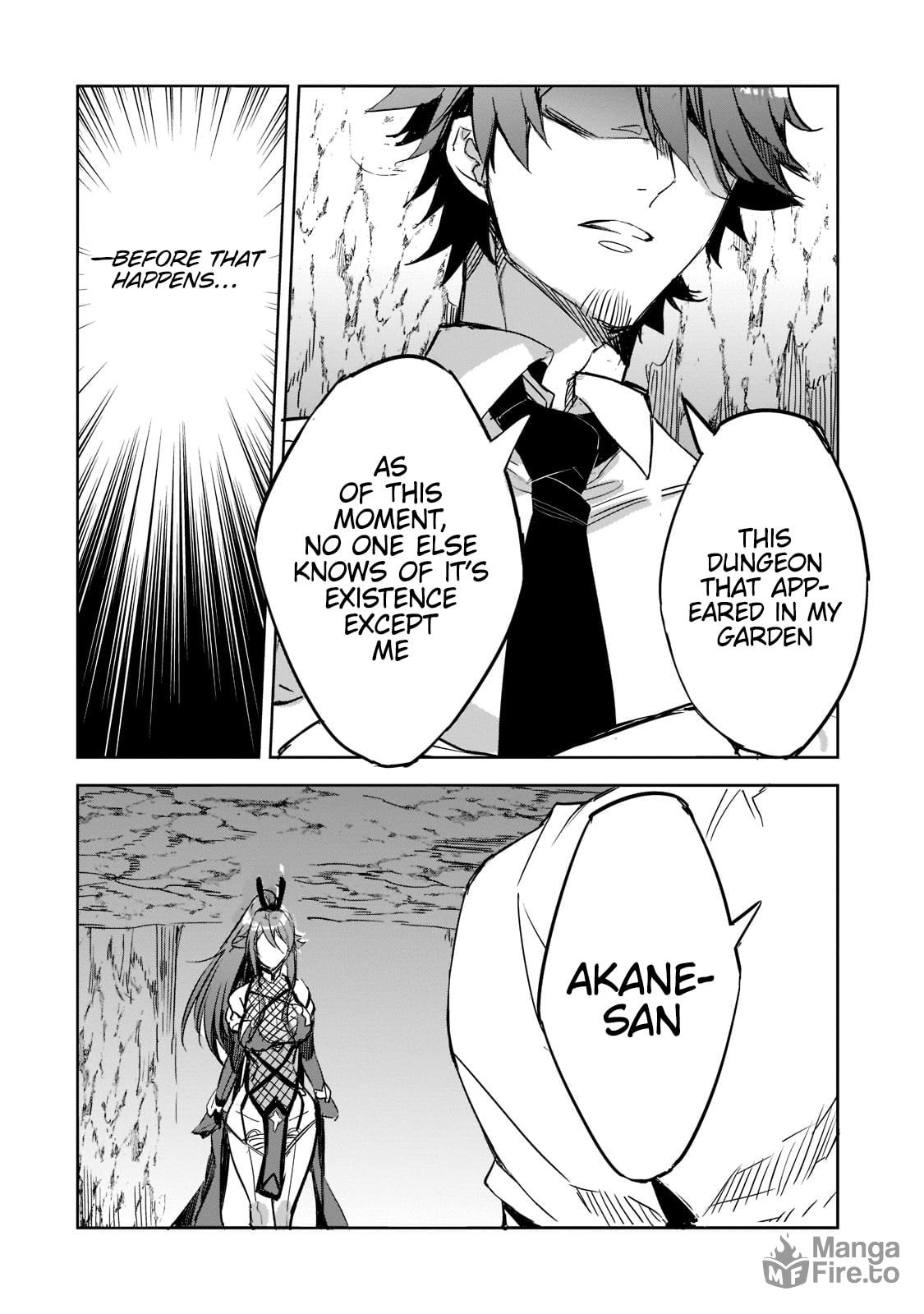 Dungeon Busters: I Am Just Middle-Aged Man, But I Save the World Because of Appeared the Dungeon in My Home Garden. – Chapter 2 page 34