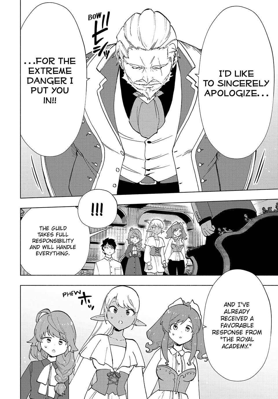 The Guild Master's Shocking Announcement page 3