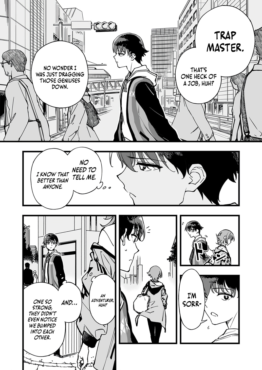 The Unfortunate 'Trapper' Cast Out of the Hero’s Party Will Defy Fate and Become the Strongest with the Unique Skill 'Arrow' – Chapter 1 page 13
