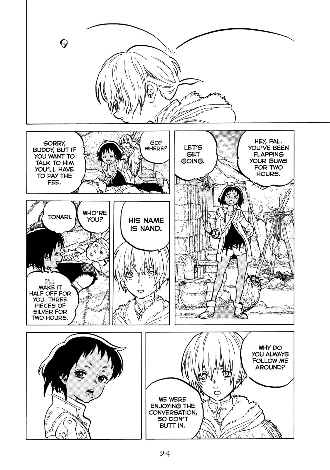 The Girl Called Tonari page 1
