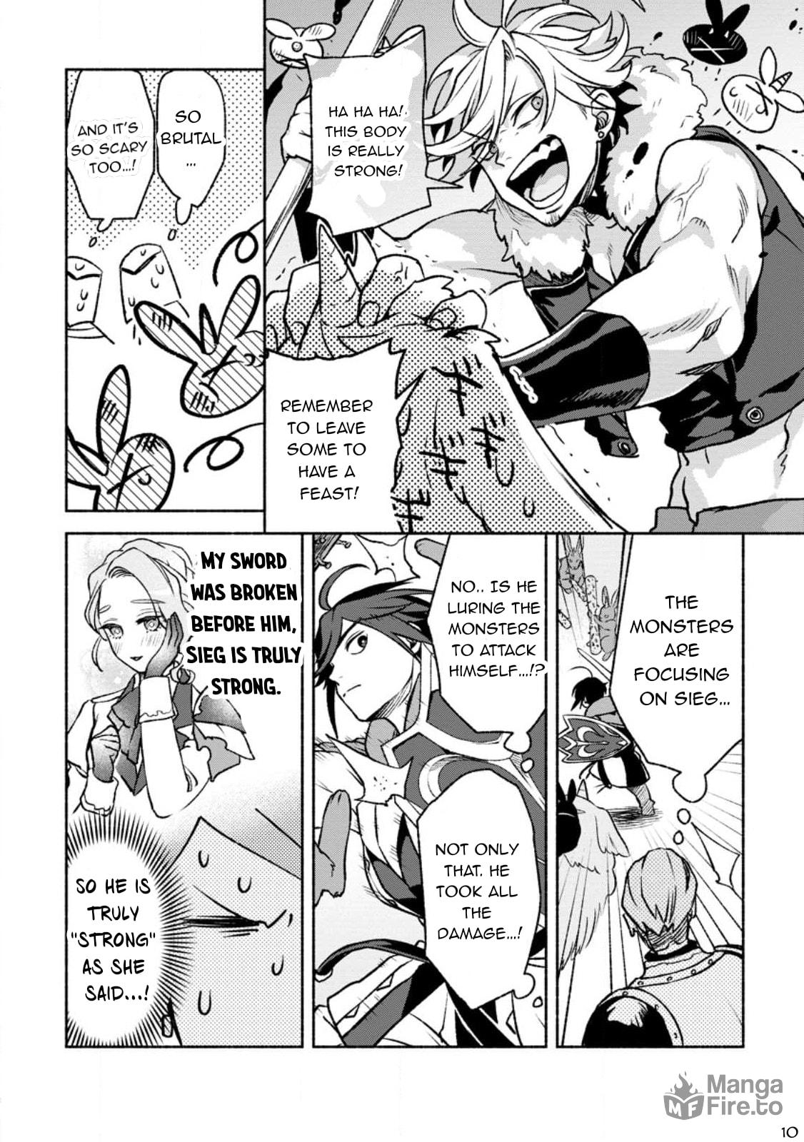 Sono Monban, Saikyou Nitsuki: Tsuihou Sareta Bougyo Ryoku 9999 no Senshi, Outo no Monban Toshite Musou Suru – Chapter 22 page 19