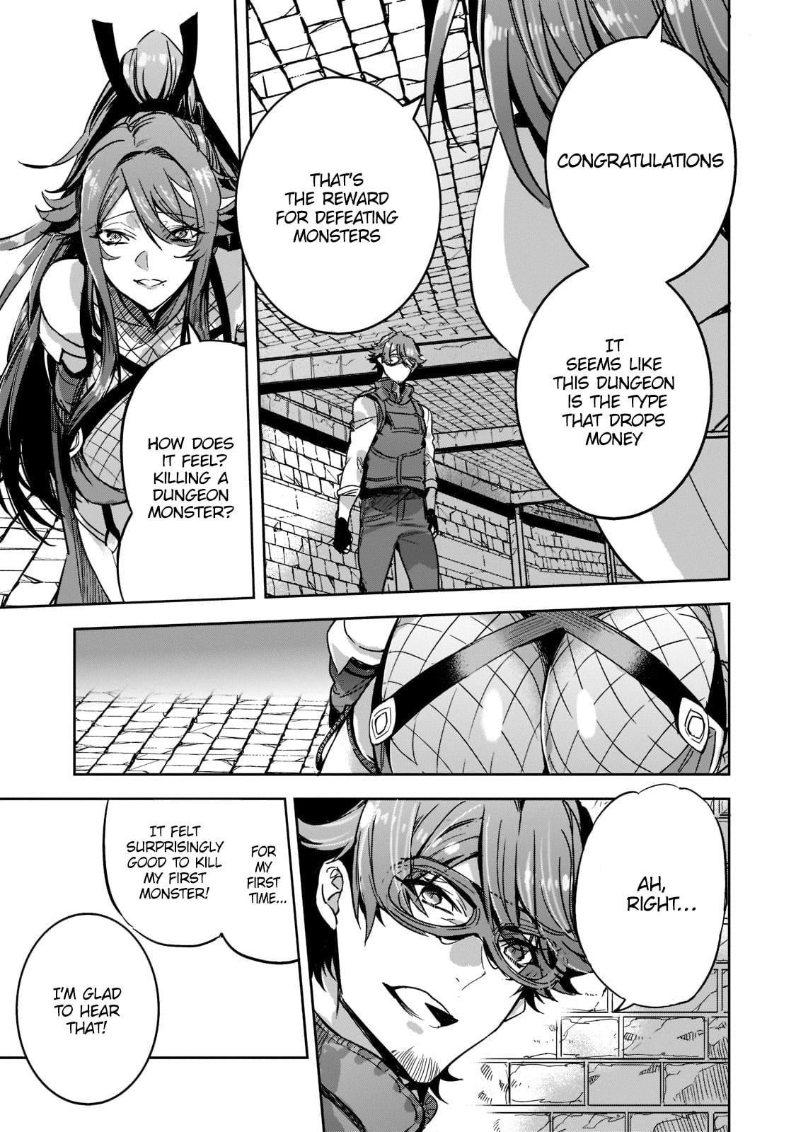 Dungeon Busters: I Am Just Middle-Aged Man, But I Save the World Because of Appeared the Dungeon in My Home Garden. – Chapter 4 page 15