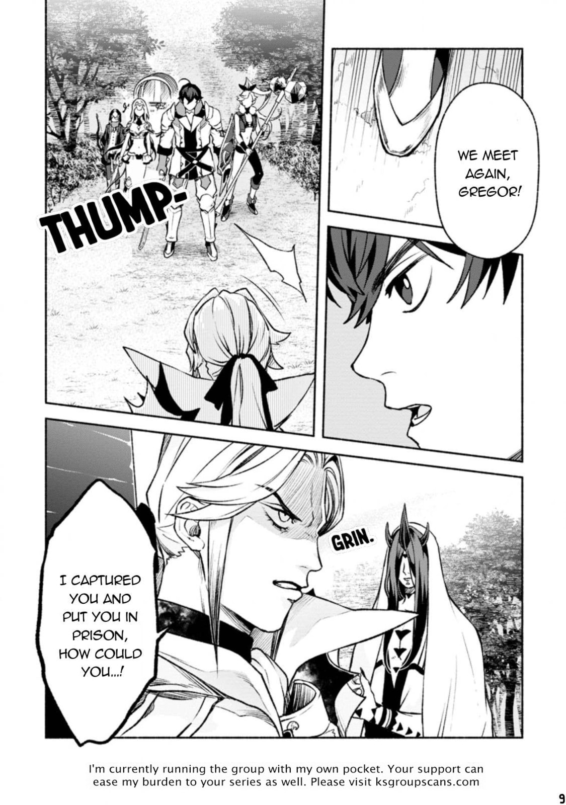 Sono Monban, Saikyou Nitsuki: Tsuihou Sareta Bougyo Ryoku 9999 no Senshi, Outo no Monban Toshite Musou Suru – Chapter 19 page 28