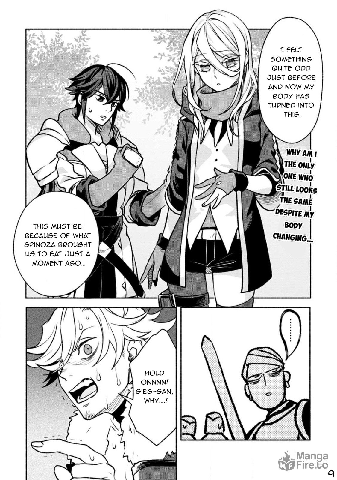 Sono Monban, Saikyou Nitsuki: Tsuihou Sareta Bougyo Ryoku 9999 no Senshi, Outo no Monban Toshite Musou Suru – Chapter 22 page 9