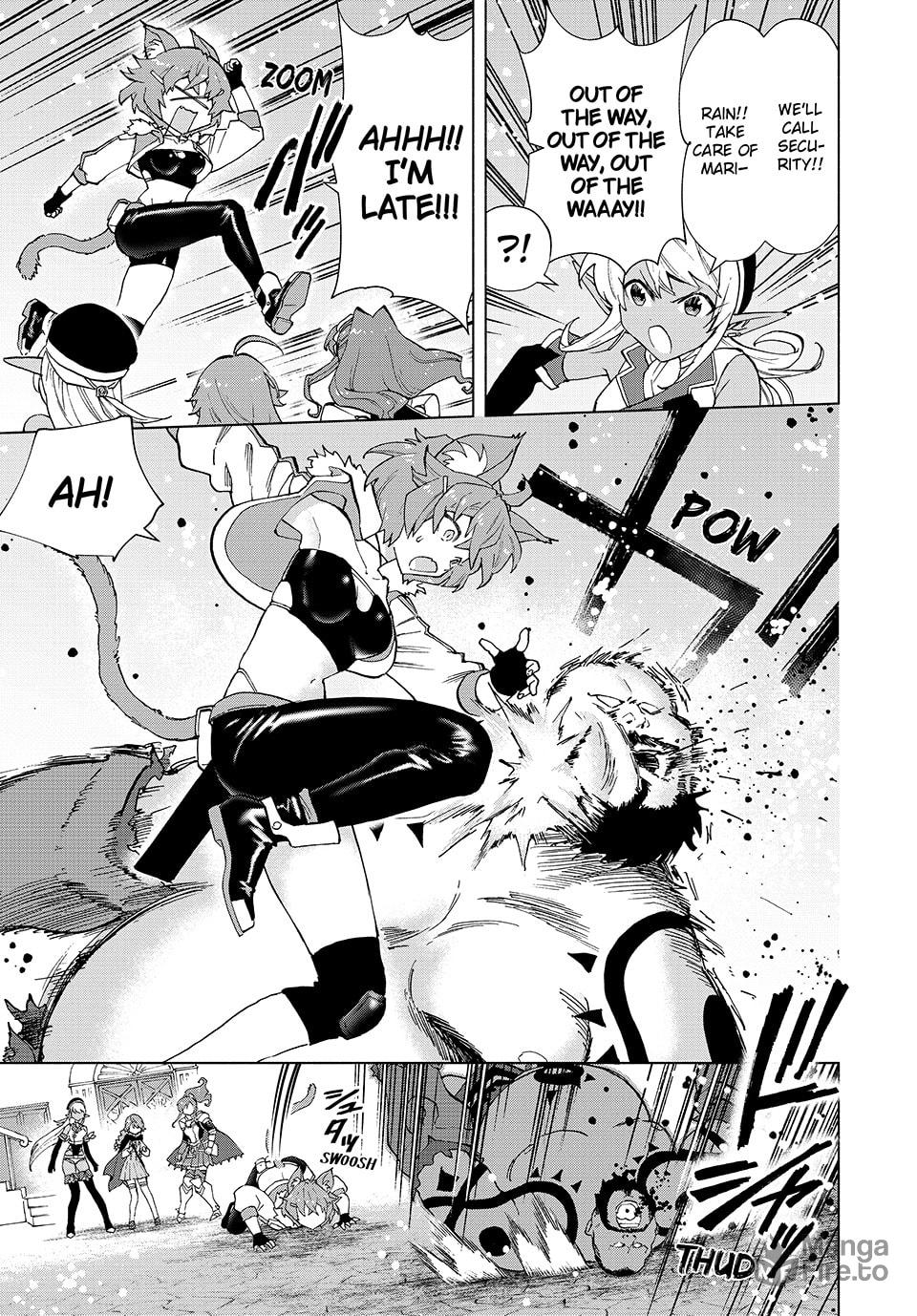 "Reunion with the Girl with Cat Ear" page 8
