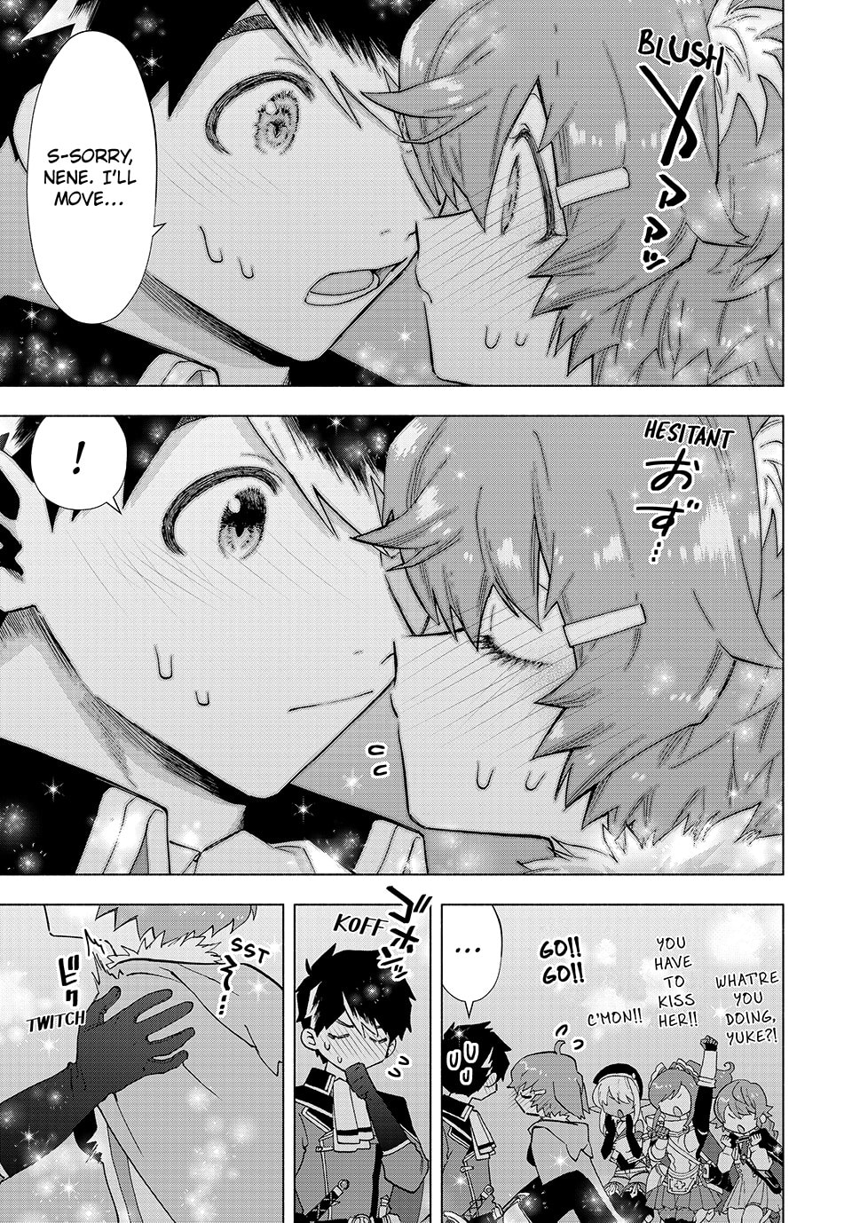 Showered with kisses, Yoke Blushesl! page 7