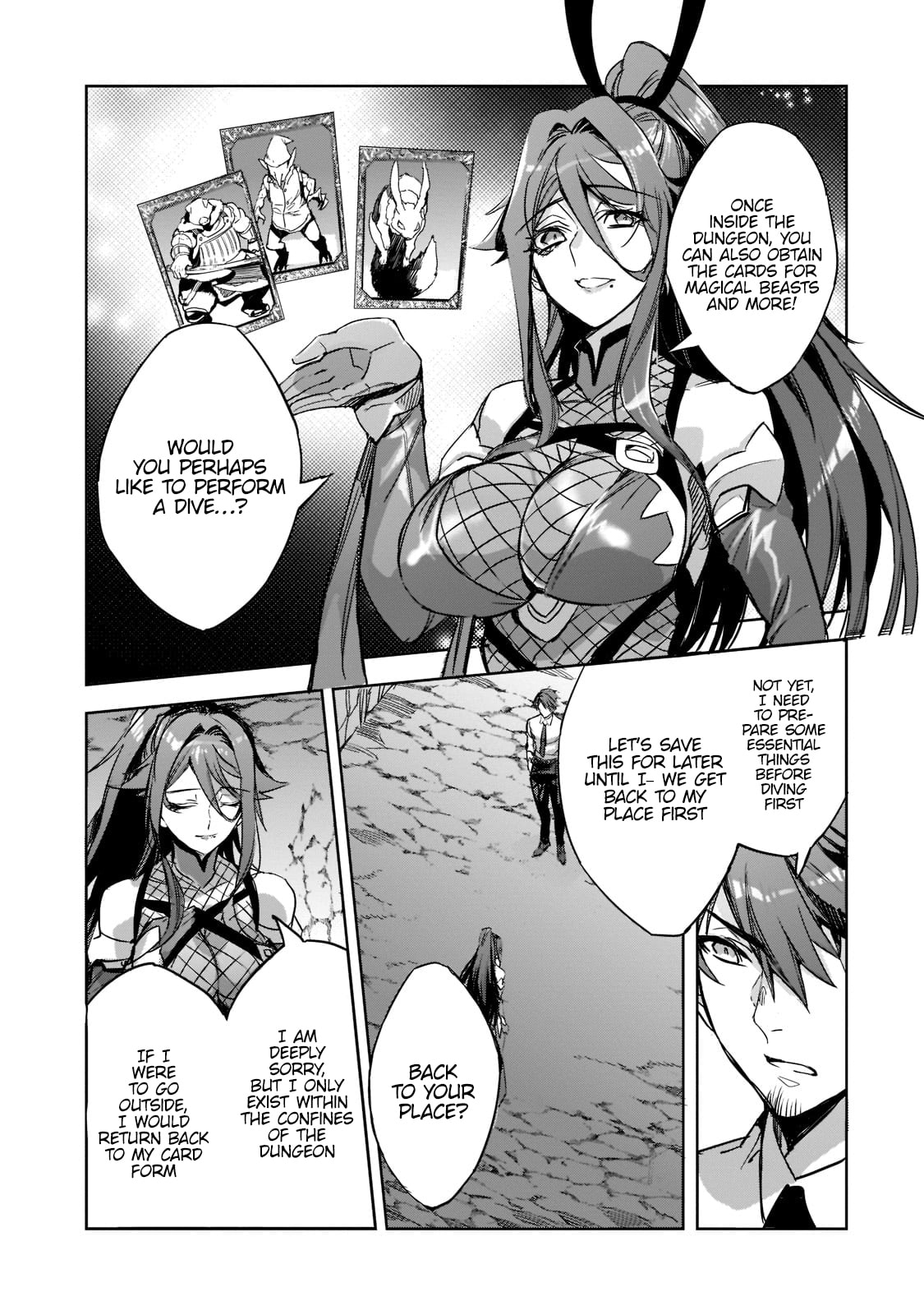 Dungeon Busters: I Am Just Middle-Aged Man, But I Save the World Because of Appeared the Dungeon in My Home Garden. – Chapter 2 page 13