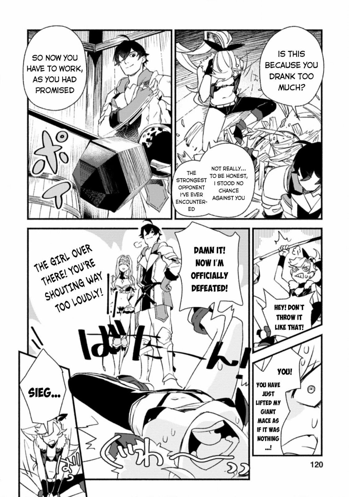 Sono Monban, Saikyou Nitsuki: Tsuihou Sareta Bougyo Ryoku 9999 no Senshi, Outo no Monban Toshite Musou Suru – Chapter 4 page 28