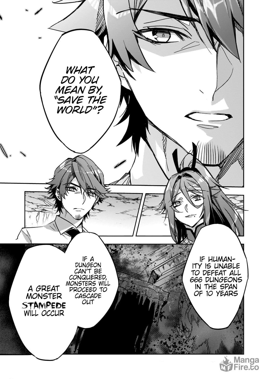 Dungeon Busters: I Am Just Middle-Aged Man, But I Save the World Because of Appeared the Dungeon in My Home Garden. – Chapter 2 page 35