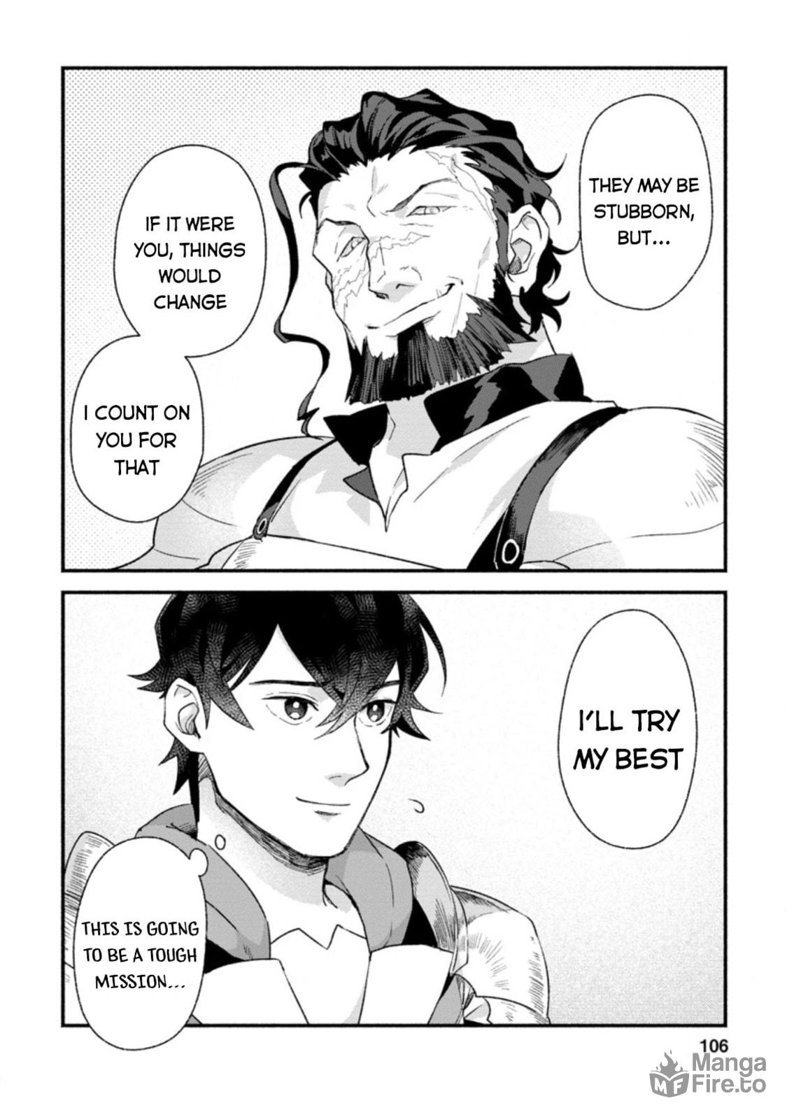 Sono Monban, Saikyou Nitsuki: Tsuihou Sareta Bougyo Ryoku 9999 no Senshi, Outo no Monban Toshite Musou Suru – Chapter 4 page 14
