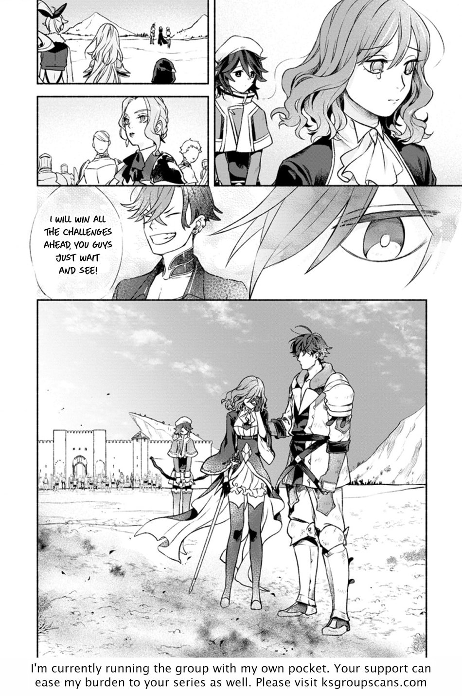 Sono Monban, Saikyou Nitsuki: Tsuihou Sareta Bougyo Ryoku 9999 no Senshi, Outo no Monban Toshite Musou Suru – Chapter 12 page 31