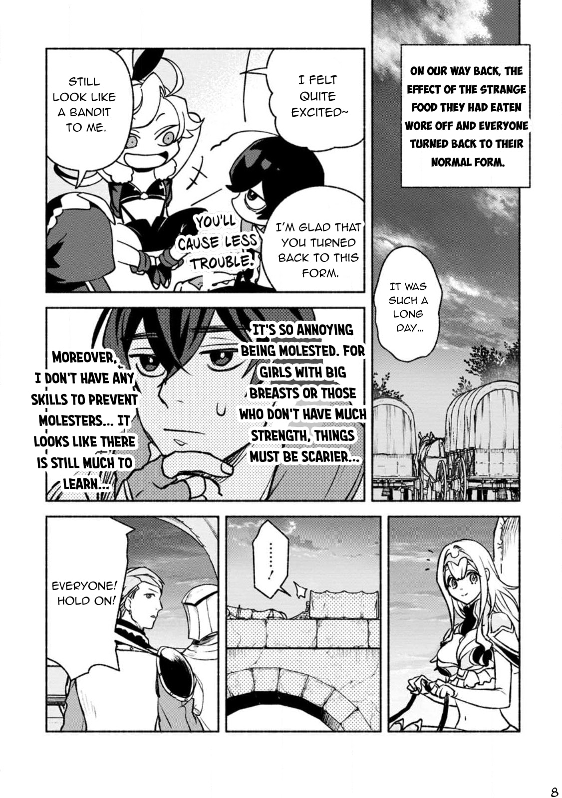 Sono Monban, Saikyou Nitsuki: Tsuihou Sareta Bougyo Ryoku 9999 no Senshi, Outo no Monban Toshite Musou Suru – Chapter 22 page 28
