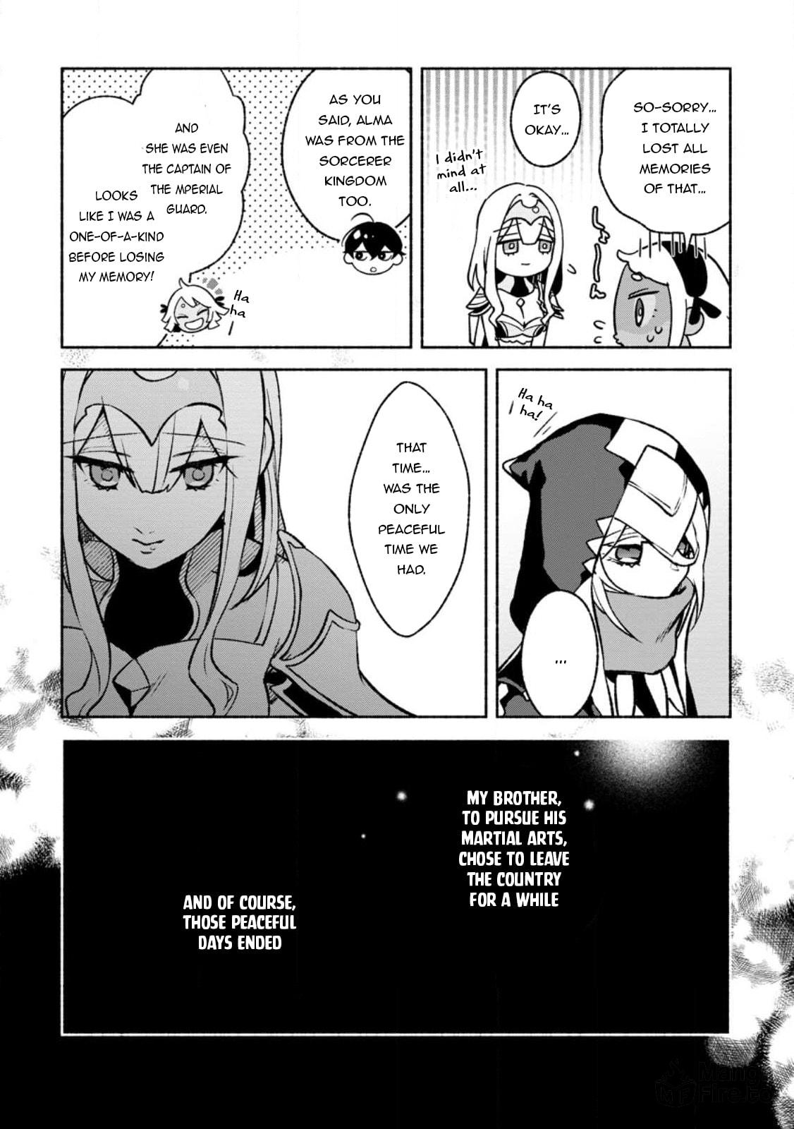 Sono Monban, Saikyou Nitsuki: Tsuihou Sareta Bougyo Ryoku 9999 no Senshi, Outo no Monban Toshite Musou Suru – Chapter 27 page 9