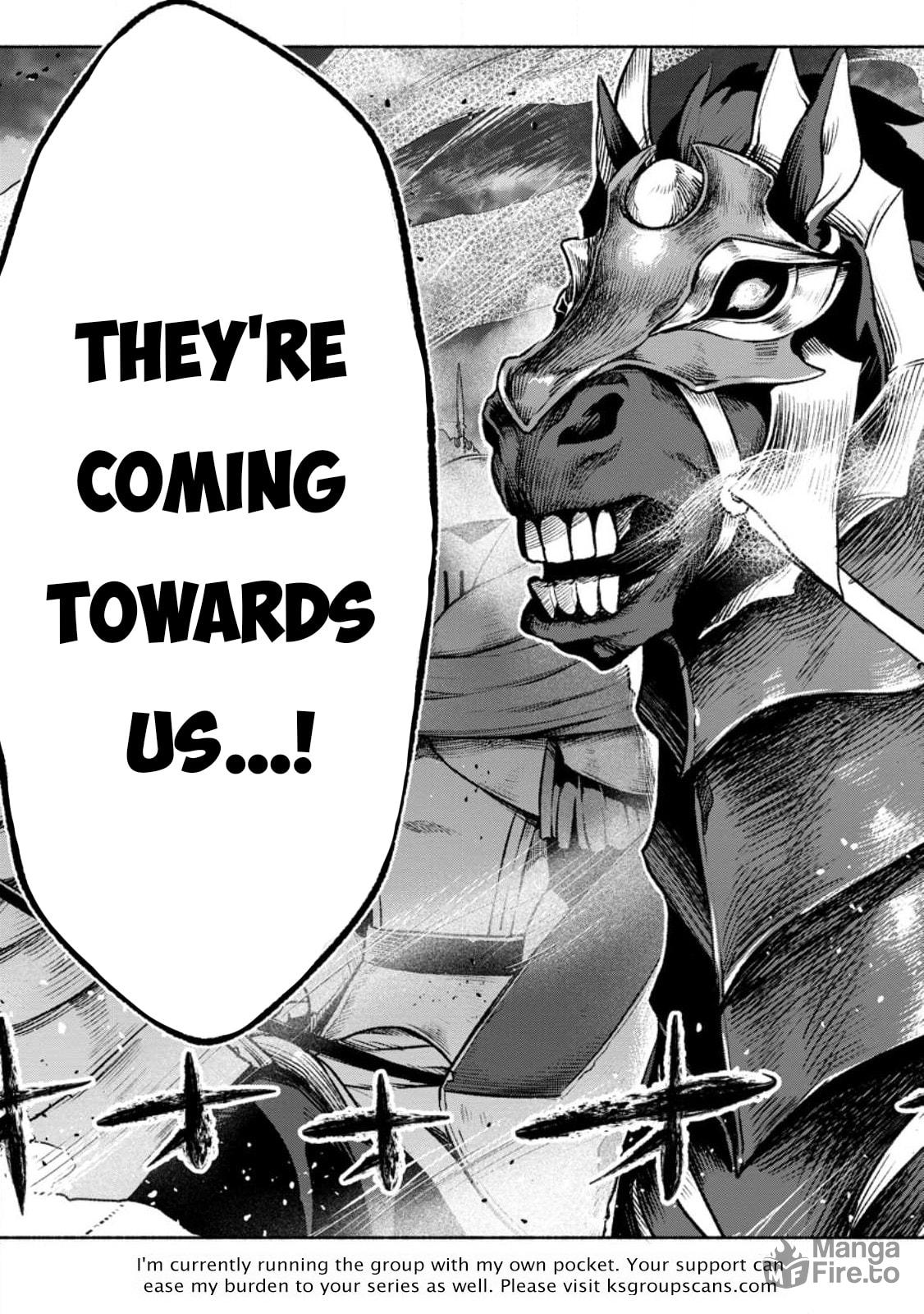 Sono Monban, Saikyou Nitsuki: Tsuihou Sareta Bougyo Ryoku 9999 no Senshi, Outo no Monban Toshite Musou Suru – Chapter 25 page 29
