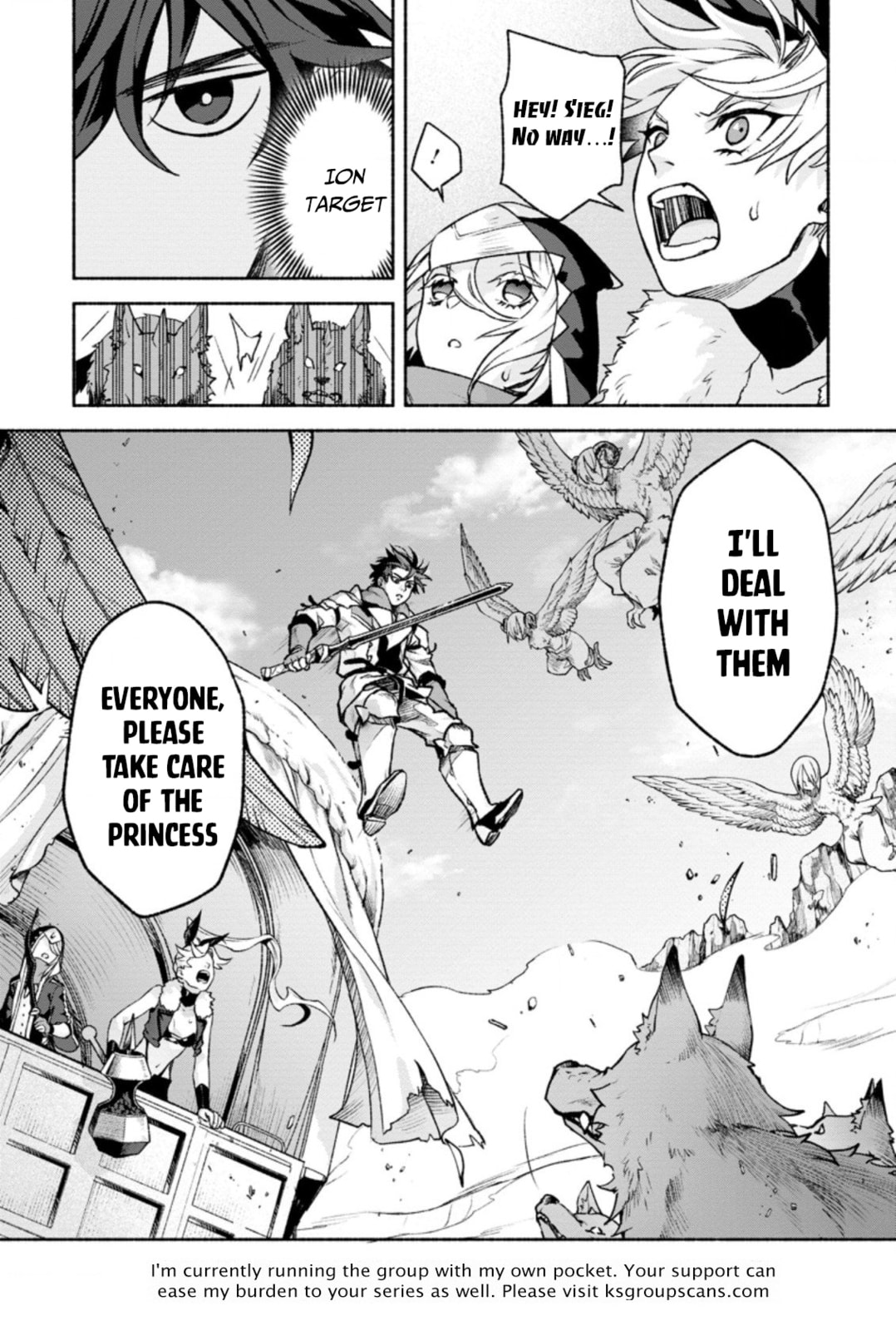Sono Monban, Saikyou Nitsuki: Tsuihou Sareta Bougyo Ryoku 9999 no Senshi, Outo no Monban Toshite Musou Suru – Chapter 15 page 31