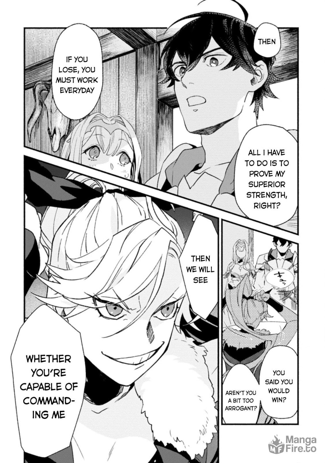 Sono Monban, Saikyou Nitsuki: Tsuihou Sareta Bougyo Ryoku 9999 no Senshi, Outo no Monban Toshite Musou Suru – Chapter 4 page 19