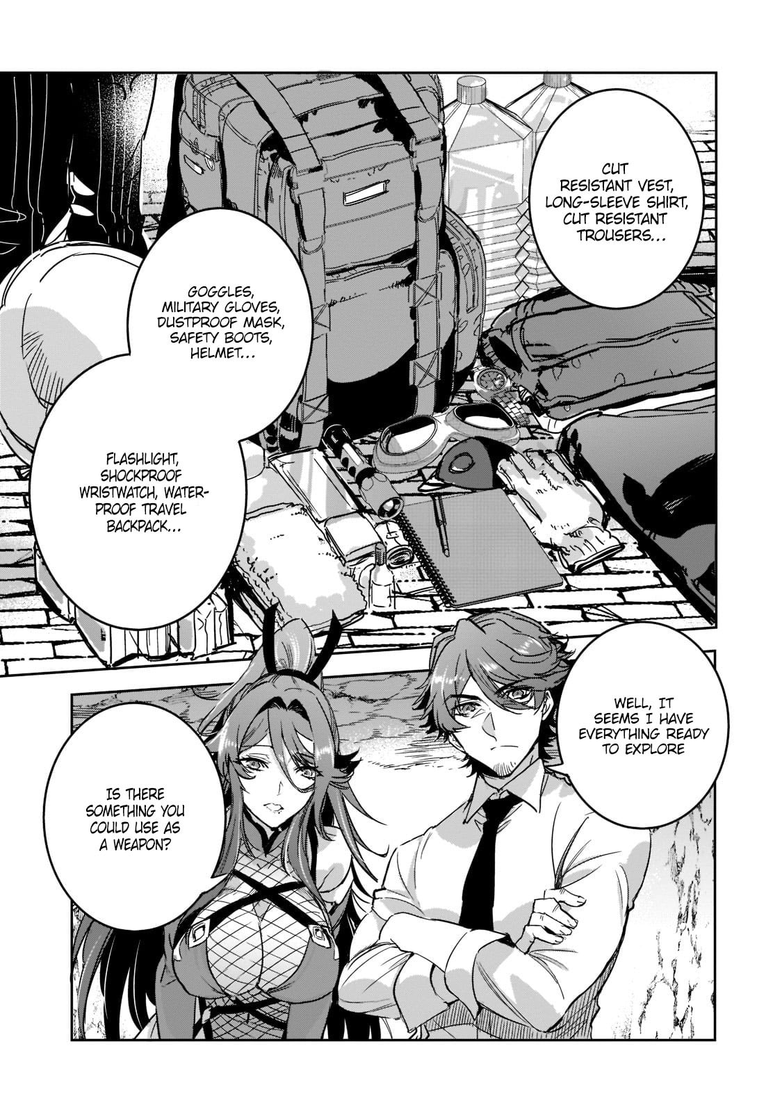 Dungeon Busters: I Am Just Middle-Aged Man, But I Save the World Because of Appeared the Dungeon in My Home Garden. – Chapter 4 page 1